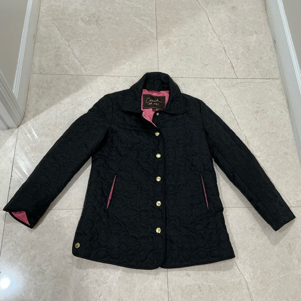 Coach trench coat/ puffer
